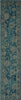 Nourison 2020 NR202 Teal Area Rug 2'3'' X 11' Runner