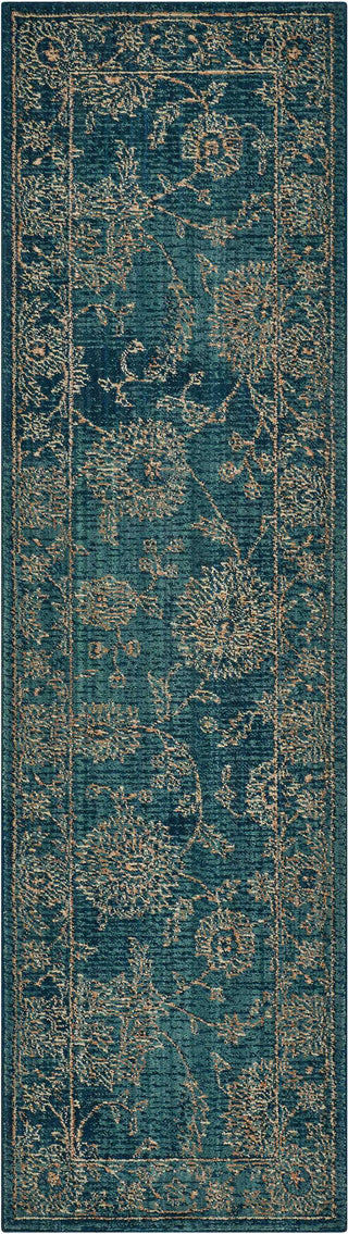 Nourison 2020 NR202 Teal Area Rug