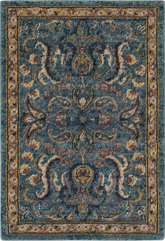 Nourison 2020 NR204 Teal Area Rug
