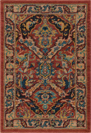 Nourison 2020 NR205 Terracotta Area Rug