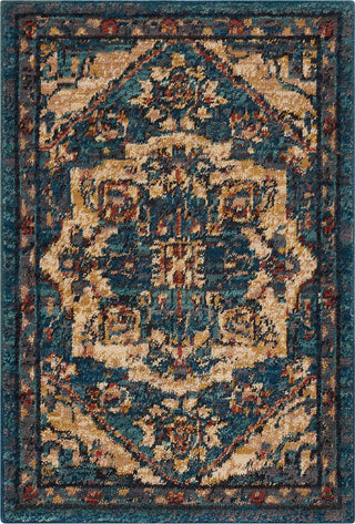 Nourison 2020 NR206 Teal Area Rug main image