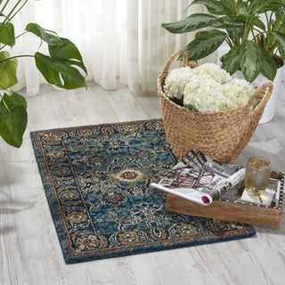 Nourison 2020 NR207 Marine Area Rug Room Image