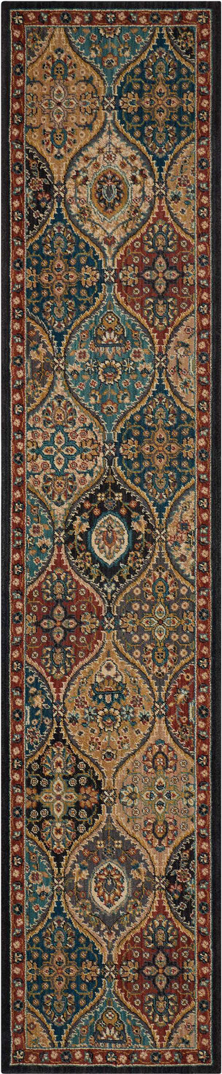 Nourison 2020 NR203 Multicolor Area Rug 2'3'' X 11' Runner