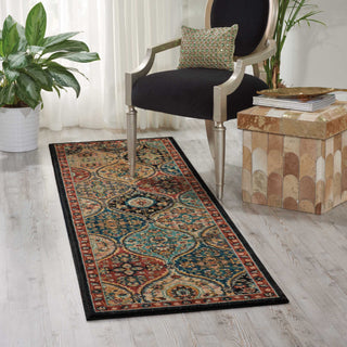 Nourison 2020 NR203 Multicolor Area Rug Room Image