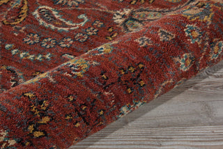 Nourison 2020 NR204 Brick Area Rug Detail Image