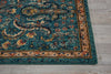 Nourison 2020 NR204 Teal Area Rug Detail Image