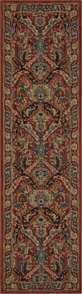 Nourison 2020 NR205 Terracotta Area Rug