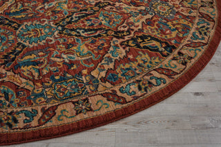 Nourison 2020 NR205 Terracotta Area Rug Detail Image