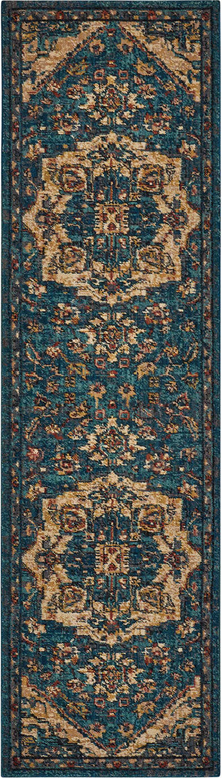 Nourison 2020 NR206 Teal Area Rug