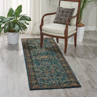 Nourison 2020 NR207 Marine Area Rug Room Image