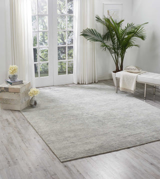 Nourison Ocean OCS01 Mist Area Rug Room Image Feature