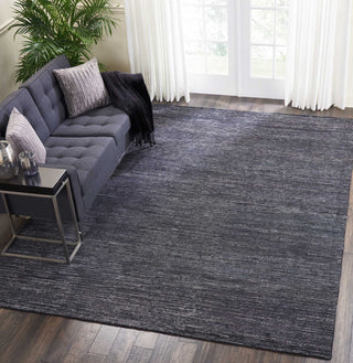 Nourison Ocean OCS01 Onyx Area Rug Room Image Feature