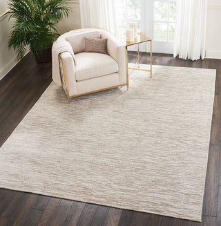 Nourison Ocean OCS01 Sand Area Rug Room Image Feature