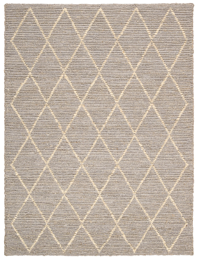 Nourison Organic Tudor OGT01 Pewter Area Rug by Joseph Abboud main image