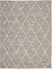 Nourison Organic Tudor OGT01 Pewter Area Rug by Joseph Abboud Main Image