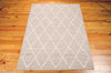 Nourison Organic Tudor OGT01 Pewter Area Rug by Joseph Abboud 6' X 8' Floor Shot