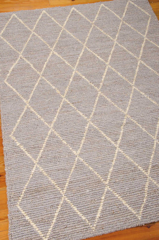 Nourison Organic Tudor OGT01 Pewter Area Rug by Joseph Abboud Main Image