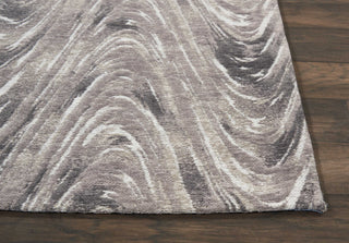 Nourison Studio Nyc Collection OM001 Charcoal Area Rug by Design Detail Image