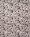 Nourison Studio Nyc Collection OM001 Charcoal Area Rug by Design 8' X 10'