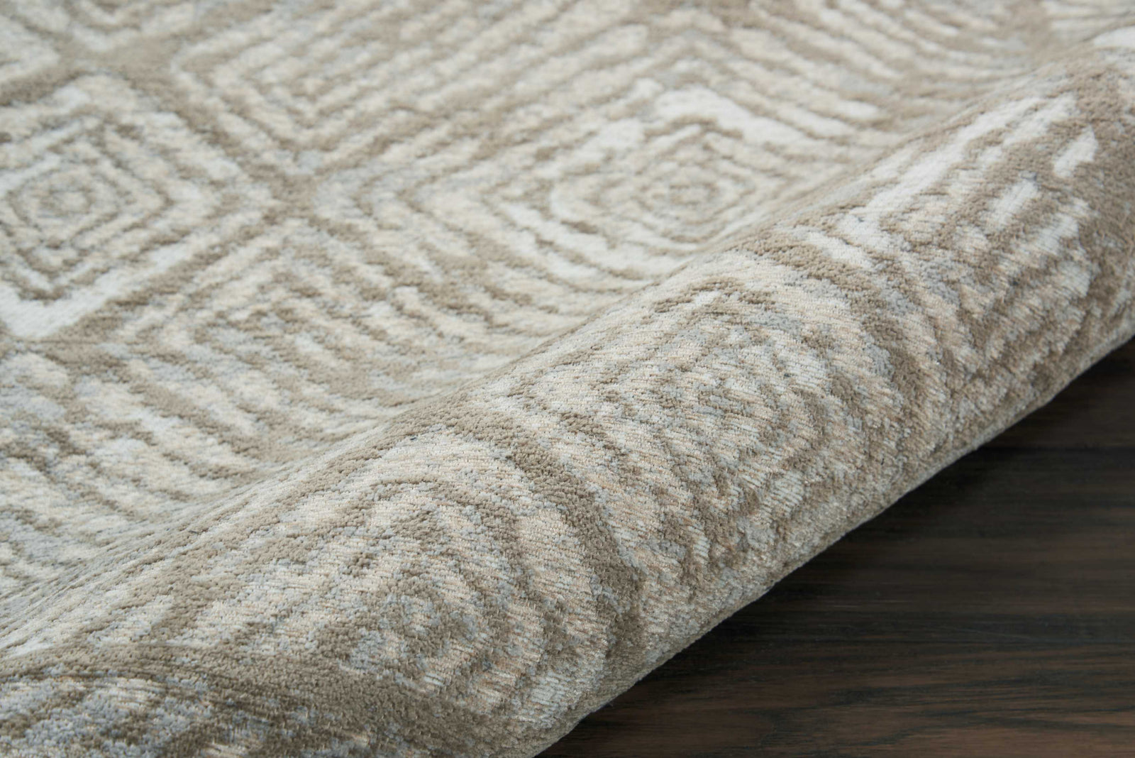 Nourison Studio Nyc Collection OM002 Fossil Area Rug by Design ...