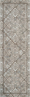 Nourison Studio Nyc Collection OM002 Fossil Area Rug by Design 2' 3'' X 7' 6'' RUNNER