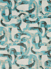 Nourison Studio Nyc Collection OM004 Midnight Teal Area Rug by Design 5' X 7'