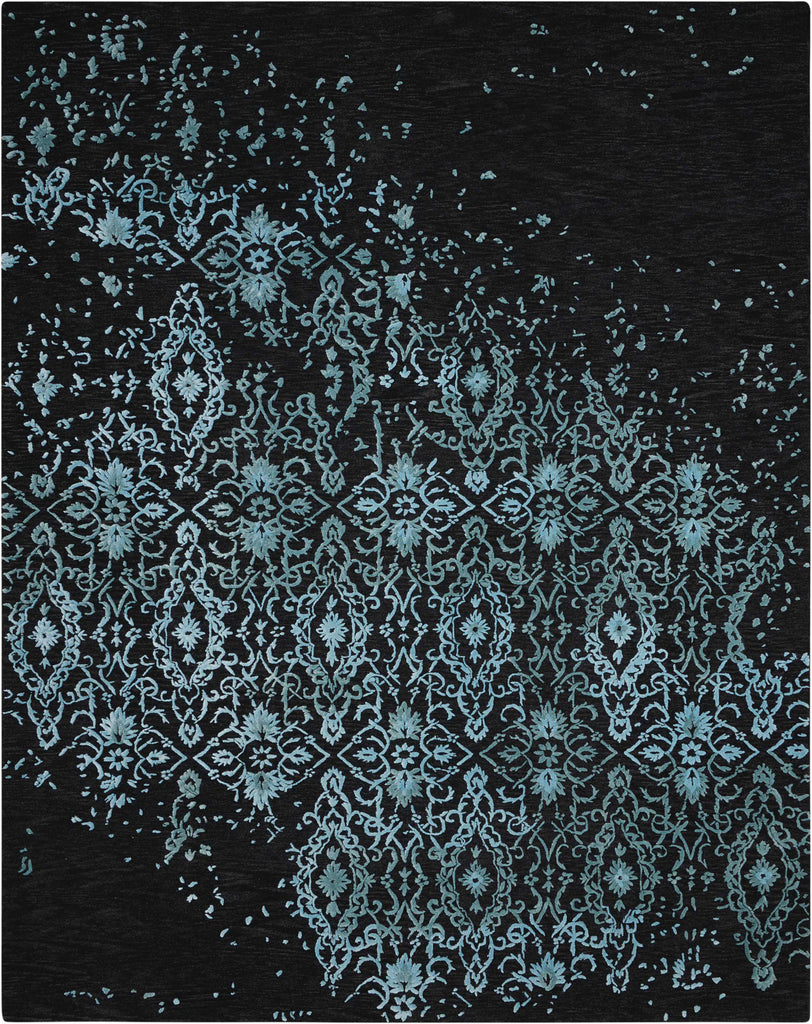 Nourison Opaline OPA06 Midnight Blue Area Rug main image
