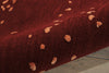 Nourison Opaline OPA08 Fire Area Rug Detail Image