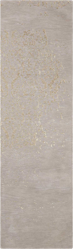 Nourison Opaline OPA08 Silver Area Rug