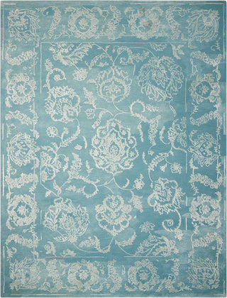 Nourison Opaline OPA12 Aqua Area Rug main image