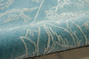 Nourison Opaline OPA12 Aqua Area Rug Detail Image