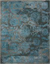 Nourison Opaline OPA12 Charcoal Blue Area Rug main image