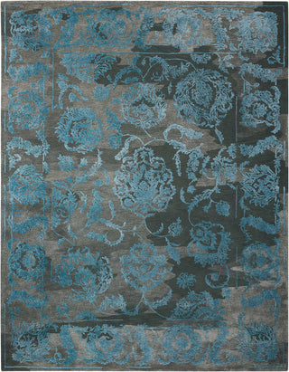 Nourison Opaline OPA12 Charcoal Blue Area Rug main image