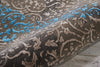 Nourison Opaline OPA13 Charcoal Area Rug Detail Image