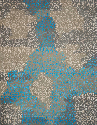 Nourison Opaline OPA13 Charcoal Area Rug main image