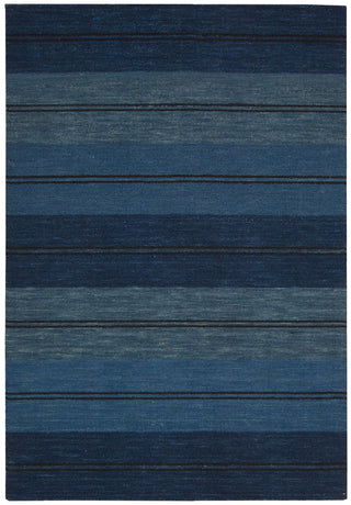 Nourison Oxford OXFD1 Mediterranean Stripe Area Rug by Barclay Butera main image