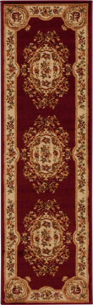 Nourison Paramount PAR37 Red Area Rug Runner Image