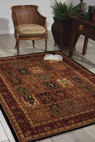 Nourison Paramount PAR07 Multicolor Area Rug Room Image Feature