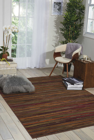 Nourison Paramount PAR15 Multicolor Area Rug Room Image Feature