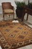 Nourison Paramount PAR18 Gold Area Rug Room Image Feature