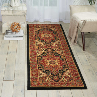 Nourison Paramount PAR05 Black Area Rug Room Image