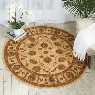 Nourison Paramount PAR09 Beige Area Rug Room Image