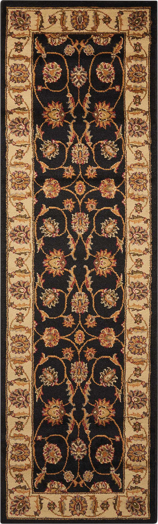 Nourison Paramount PAR09 Black Area Rug