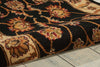 Nourison Paramount PAR09 Black Area Rug Detail Image