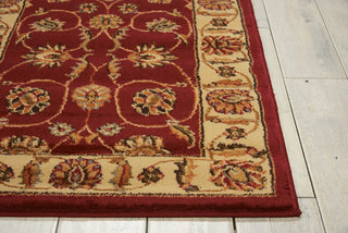 Nourison Paramount PAR09 Red Area Rug Detail Image