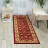 Nourison Paramount PAR09 Red Area Rug Room Image Feature