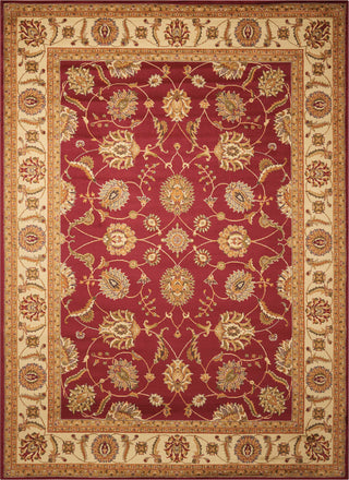 Nourison Paramount PAR09 Red Area Rug 7'10'' X 10'6''