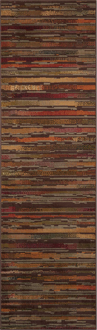 Nourison Paramount PAR15 Multicolor Area Rug 2'2'' X 7'3'' Runner