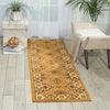 Nourison Paramount PAR18 Gold Area Rug Room Image