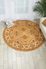 Nourison Paramount PAR18 Gold Area Rug Room Image